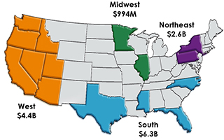 US Surplus Lines Premium Surges Nationwide